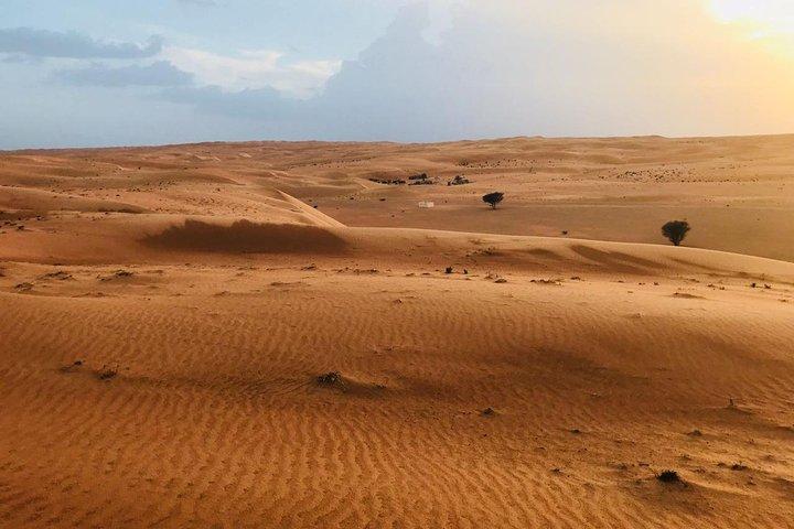 Pacote de 2 dias para acampamento privado (1 Nighat Camp em Wahiba Sands)