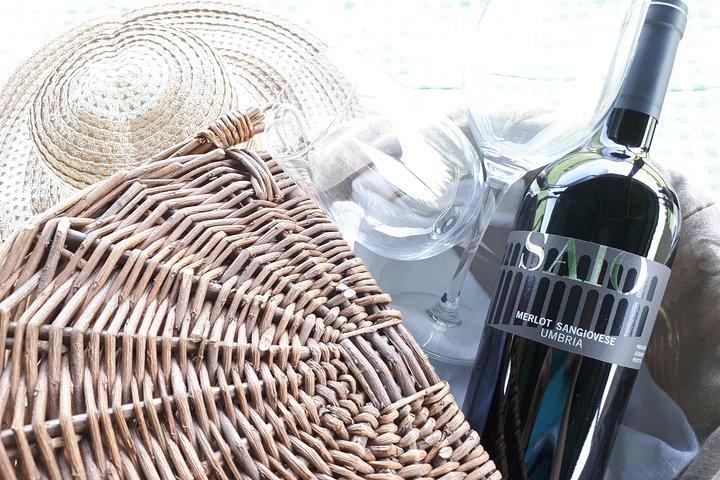 Pic nic Deluxe Assisi til 2 og vinsmagning 5 vine