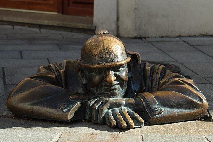 Excursão privada pela cidade e castelo de Bratislava com minivan