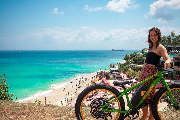 Uluwatu Temple Balangan Beach eBike Private Tour