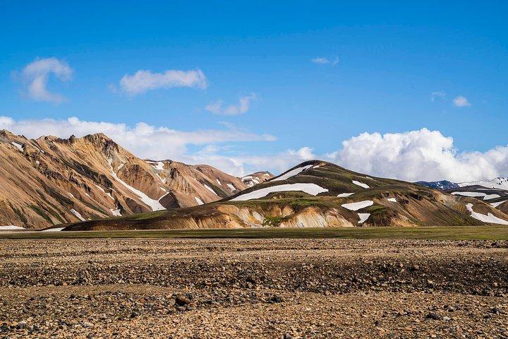 LandmannalaugarとHekla火山Reykjavikのスーパージープによる日帰り旅行