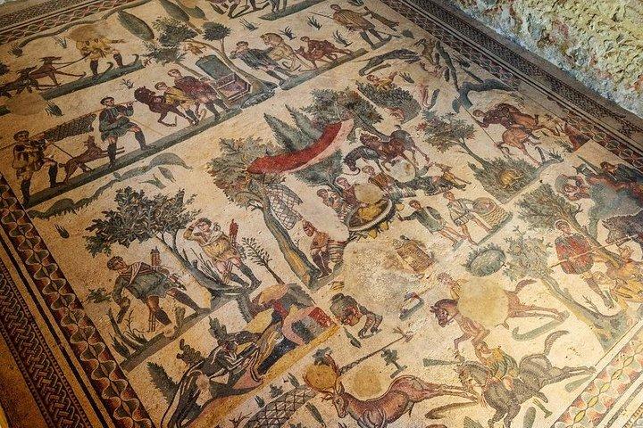 Villa Romana Del Casale na Piazza Armerina e Vale dos Templos em Agrigento
