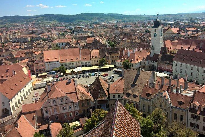 Excursion d'une journée au château Corvin et à Sibiu (et retour) au départ de Timisoara