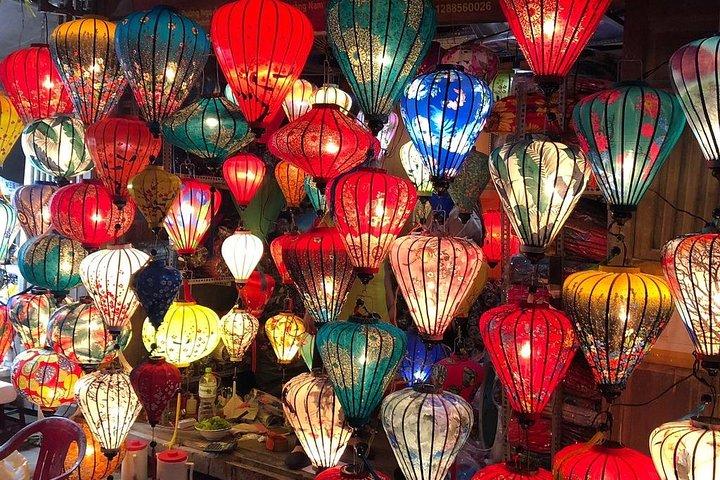Hoi An-Rundgang mit Nachtmarkt, bunten Laternen, Bootsfahrt (PrivateTour)