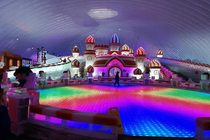 夏の小グループツアー:ハルビン太陽島、屋内氷雪祭り
