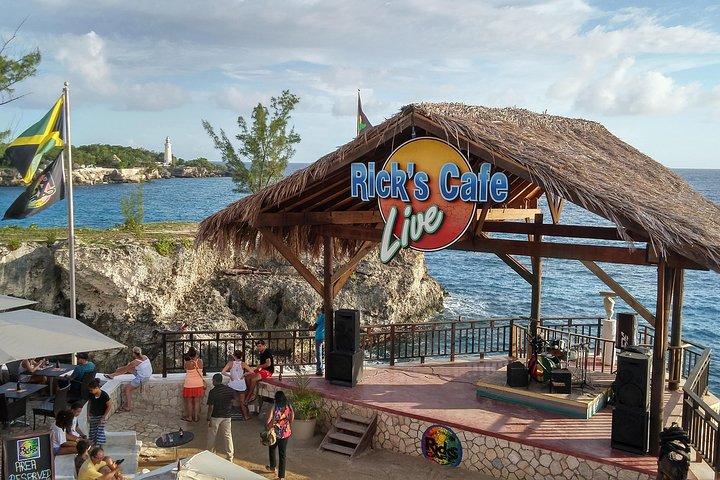 Excursion privée d'Ocho Rios ou de Runaway Bay à Negril 7 Miles Beach & Ricks Cafe