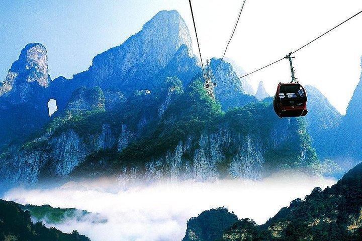 Fulldags privat tur i Tianmen Mountain med Skywalk