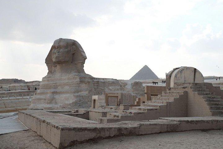 Private Tour Gizeh Pyramiden, Sphinx, Sakkara , Dahshur Pyramiden, Mittagessen und Kamel