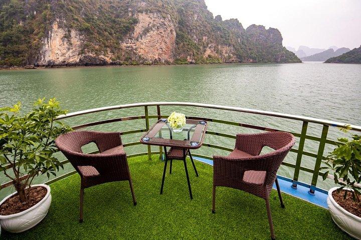 Halong Bay en dagstur med Wego Cruise från Hanoi