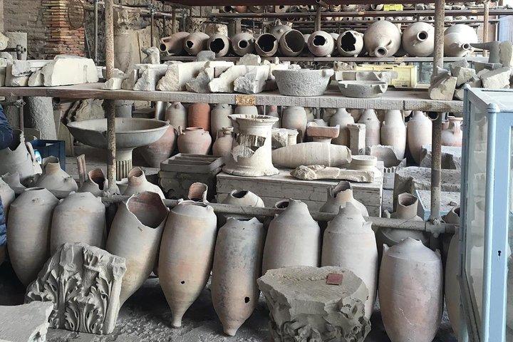 Från Neapel: Pompeji Herculaneum och Vesuvius