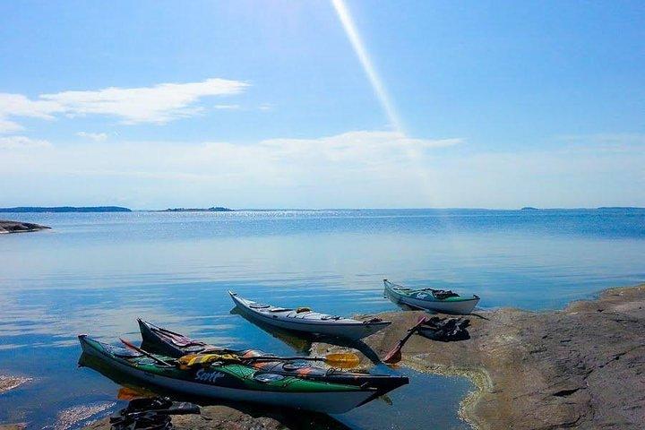 Guided Evening Sea Kayaking in Turku Archipelago