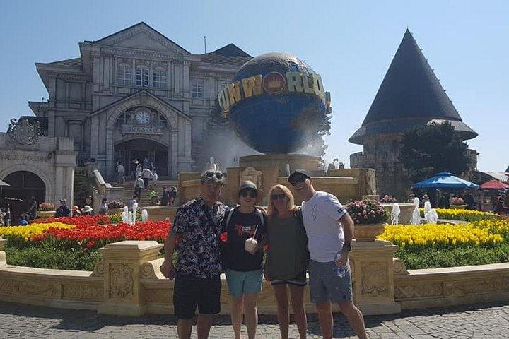 Private Shore Excurson til GOLDEN BRIDGE, BA NA HILL fra TIEN SA eller CHAN MAY Port