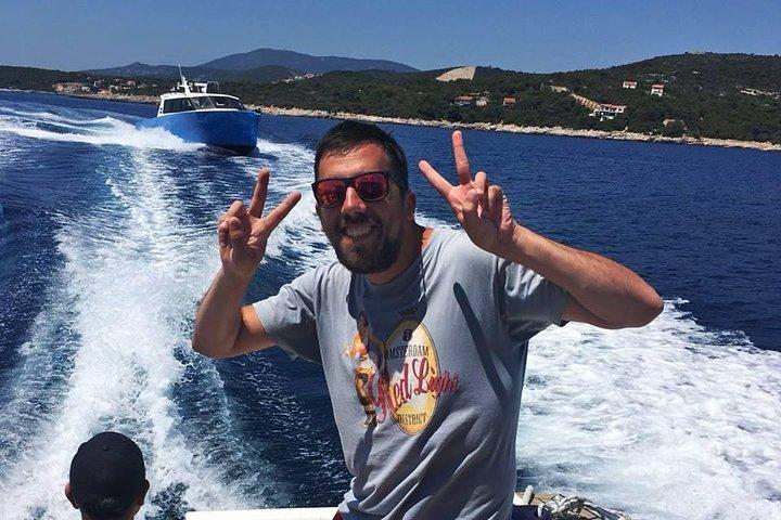 Blauwe Grot, Komiža, Stiniva-baai, Budikovac, boottocht op het eiland Hvar Split