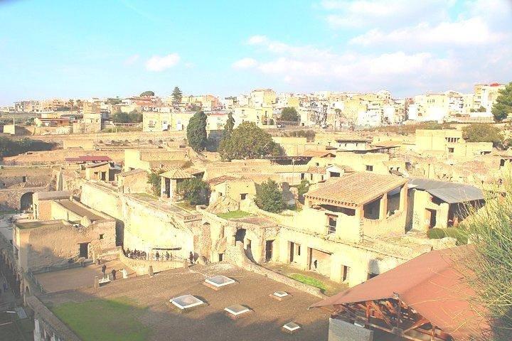 Pompei ed Ercolano Viaggio da Roma con Biglietti Pick Up & Skip-the-Line