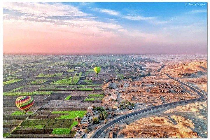 Hot Air Balloon Experience Over Luxor Sky