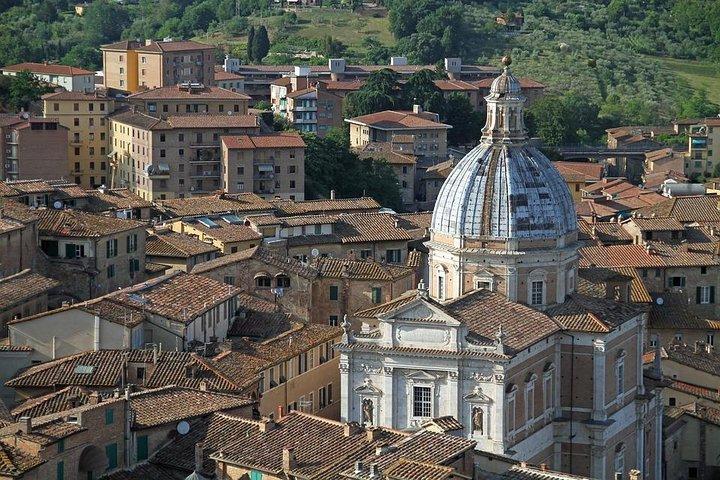 Visite privée de Sienne et San Gimignano en Toscane au départ de Rome