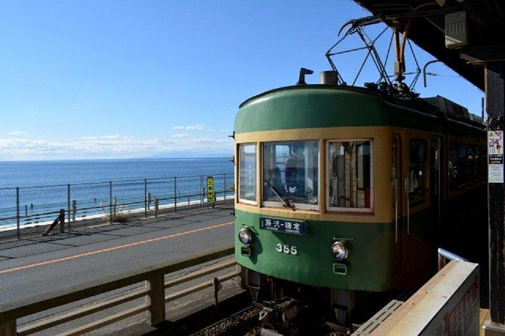 Excursão privada a Kamakura de transporte público