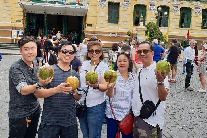 Excursão privada à cidade de Ho Chi Minh saindo do porto e café com ovos vietnamita