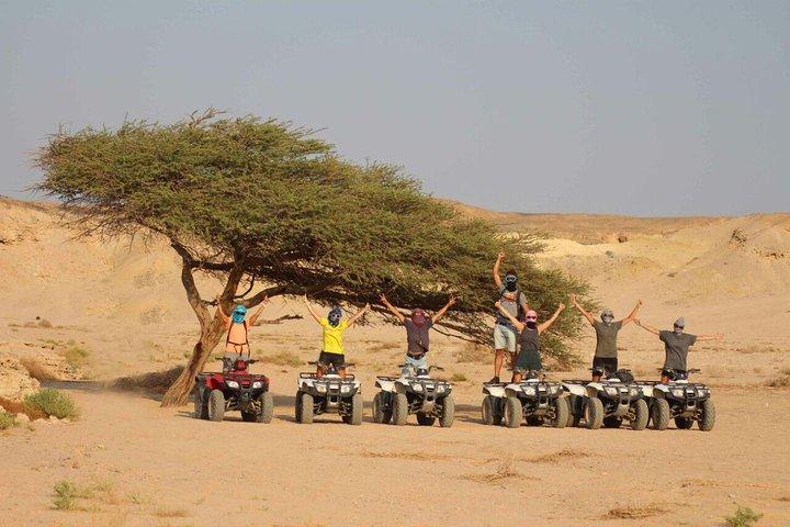 Morgendliche Wüstensafari mit dem Quad ab Marsa Alam