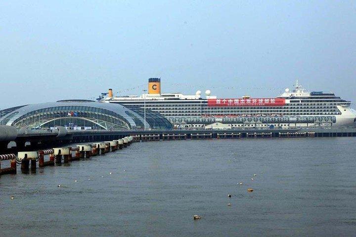 烏口クルーズ港から上海市までの専用送迎