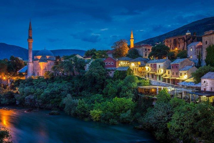 Private Tour zu den Wasserfällen Mostar, Pocitelj, Blagaj und Kravice ab Dubrovnik