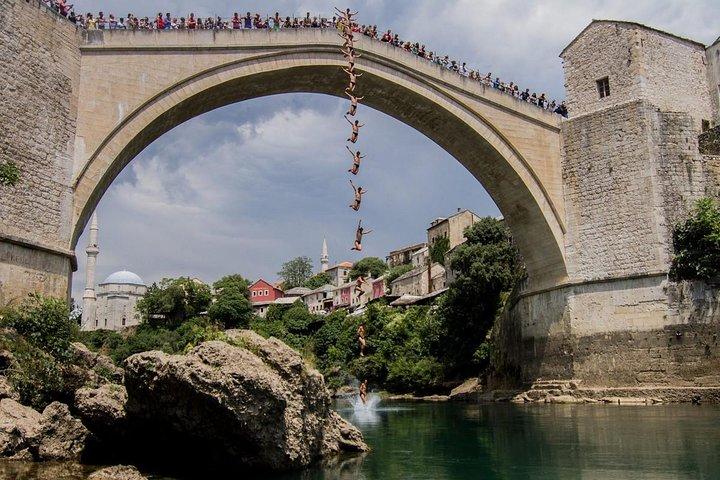 Private Tour zu den Wasserfällen Mostar, Pocitelj, Blagaj und Kravice ab Dubrovnik