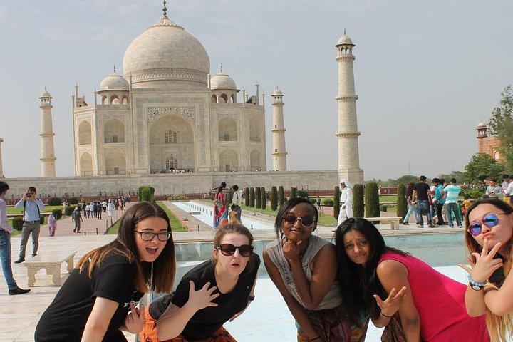 Samma dag Taj Mahal Agra Tour