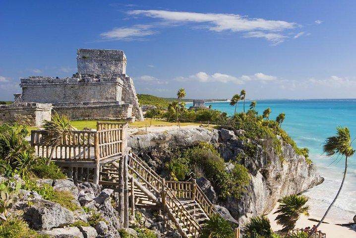Luxe rondleiding! Ruïnes van Tulum, Coba en Cenote Kuxtal vanuit de stad Tulum