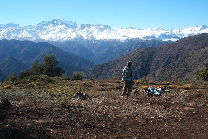 Half-Day Private Andes Hiking Tour from Santiago, carbon neutral.