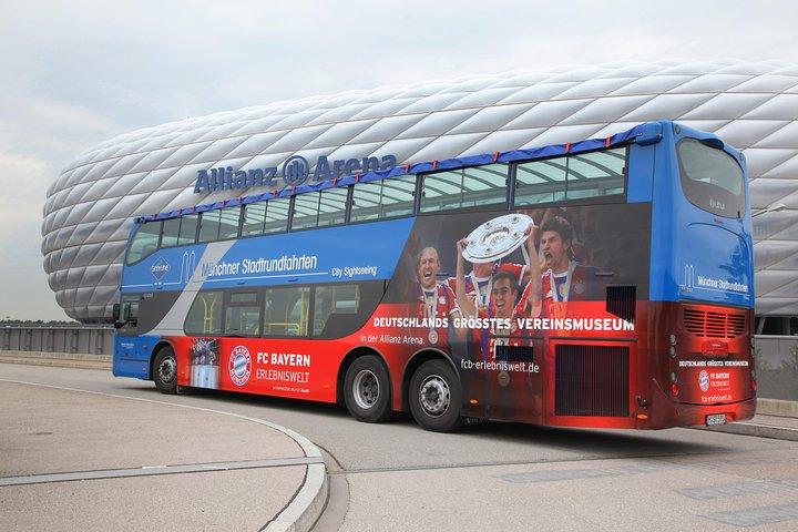 FC Bayern Munich Allianz Arena Tour e Tour Panorâmico de Munique
