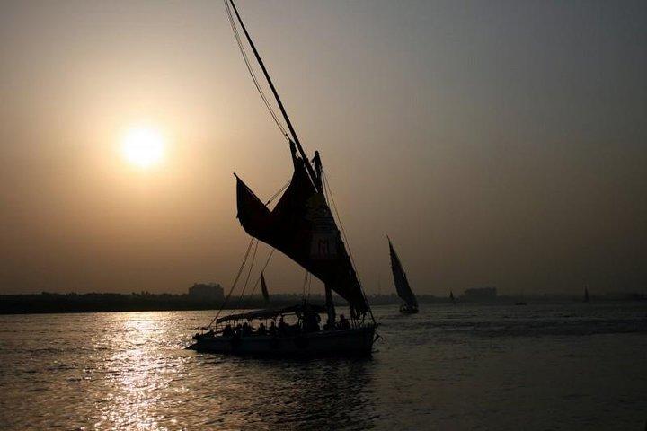 Felucca-Fahrt auf dem Luxor-Nil