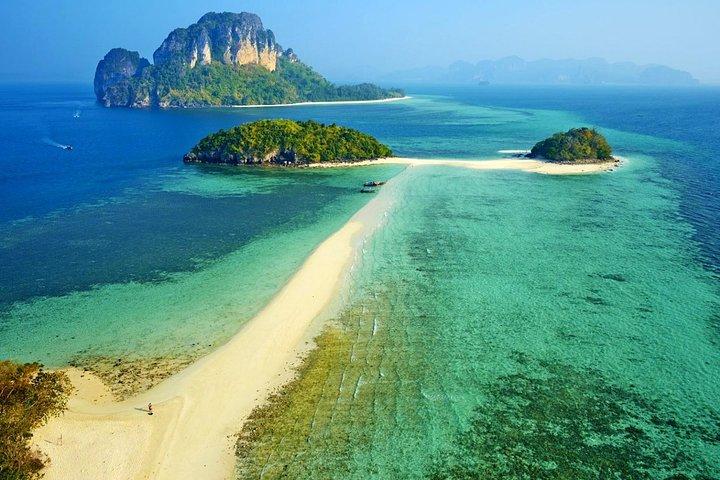 Krabi 4 Insel Abenteuer mit Longtail Boat – Ganztagestour & Mittagessen