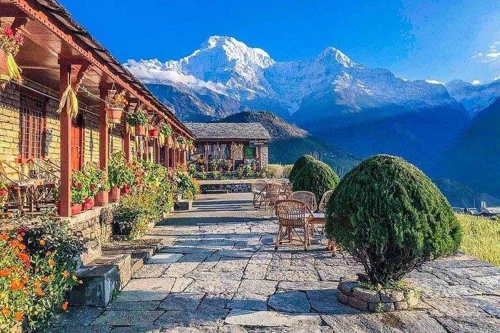 Ghandruk Village Trekを含む4日間のアンナプルナ旅行