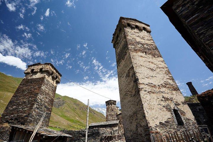 Visite privée de cinq jours à Svaneti-Mestia, Ushguli, Becho, Chalaadi