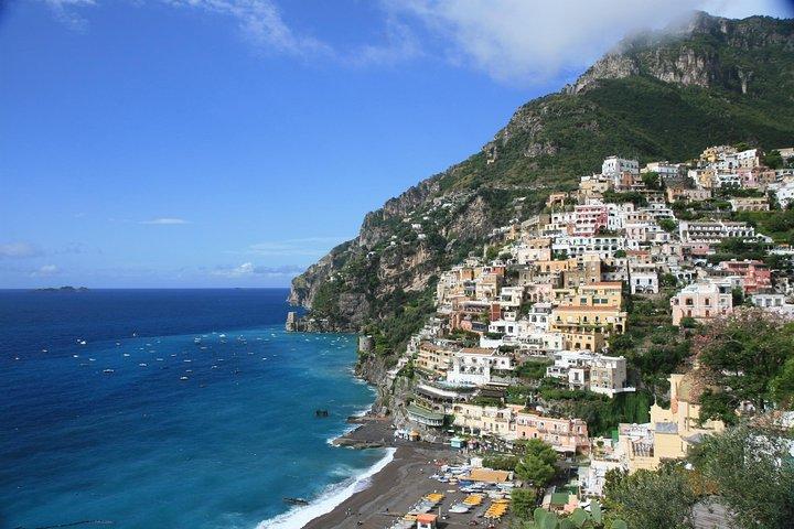 Privétransfer van Rome naar de kust van Amalfi & stop bij Herculaneum