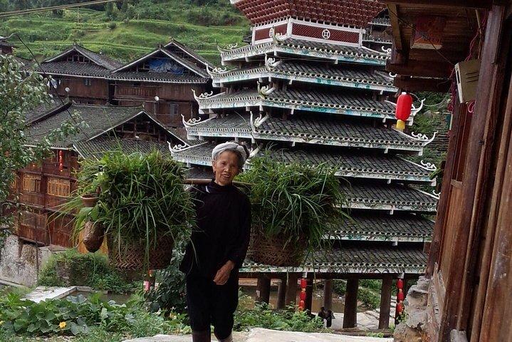 Longji Rice Terraces & Chengyang & Drop off em Zhaoxing village Private Day Tour