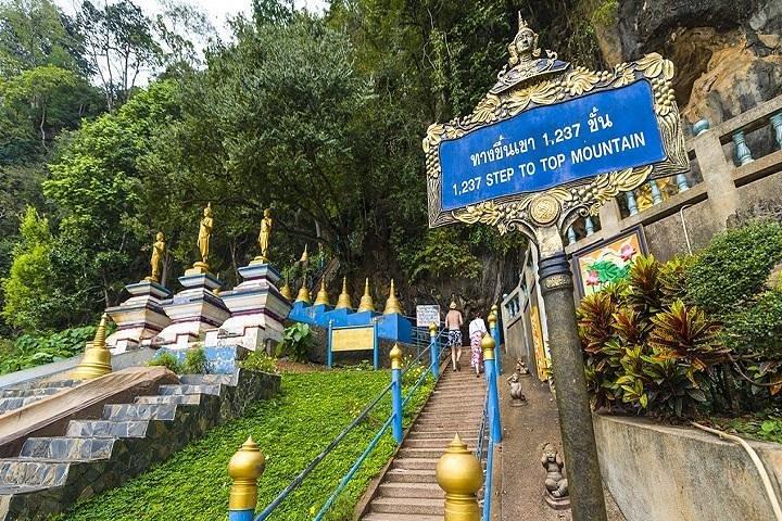 Krabi Jungle Tour: Krabi Hot Springs Waterfall, Emerald Pool e Tiger Cave Temple