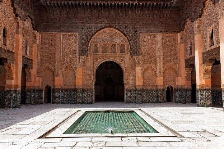 Marrakech City Tour, Palacio de la Bahía, Palacio Badii, Jardín Majorelle