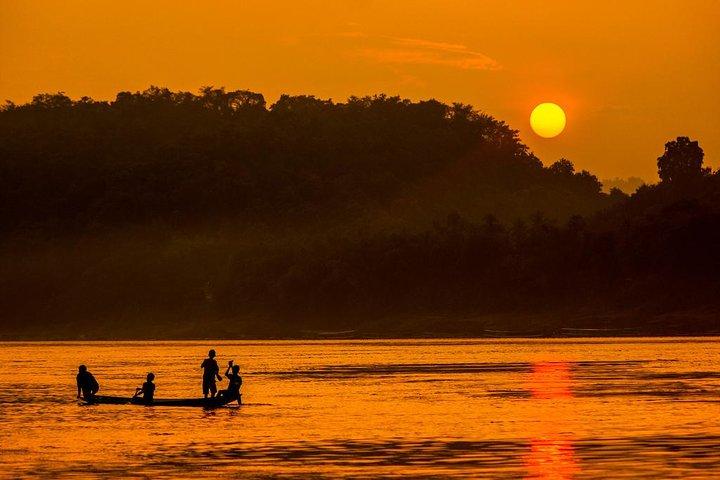 VIAJE PRIVADO DE LUJO AL ATARDECER EN EL MEKONG POR LA TARDE CON CENA DE BARBACOA Y CLASE DE COCINA