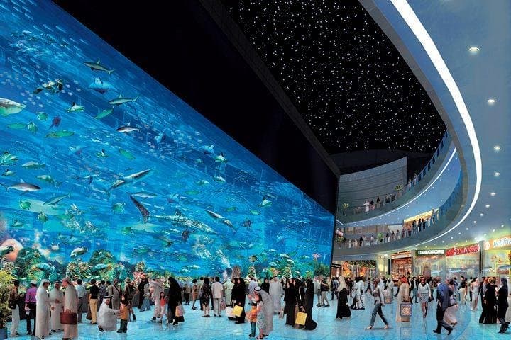 Dubai Aquarium & Level 124 Burj Khalifa Combo