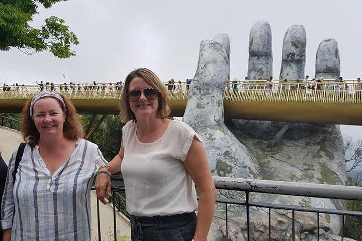 GOLDEN BRIDGE & BA NA HILLS mit der Seilbahn von DA NANG oder HOI AN