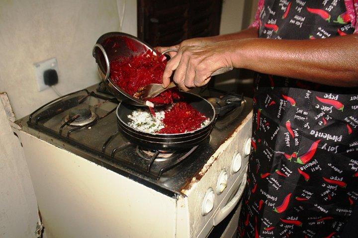 Markedstur og Sri Lankas madlavningskursus inde i Galle Fort