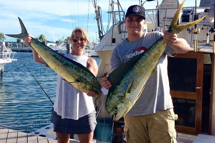Chartes de pêche privées à Key West - 4 HRS 36 FT HATTERAS COWBOY