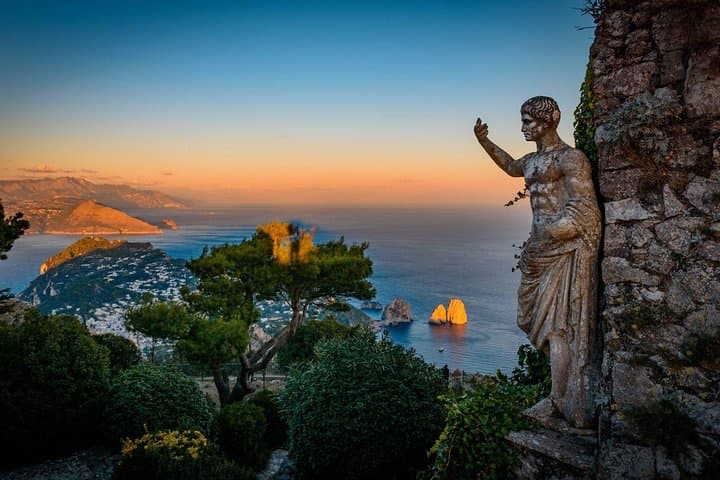 Naples: Guided Capri Tour with Blue Grotto Included every day
