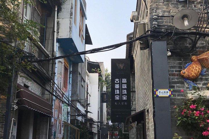 Excursão a pé em Guangzhou para explorar a área antiga de Xiguan