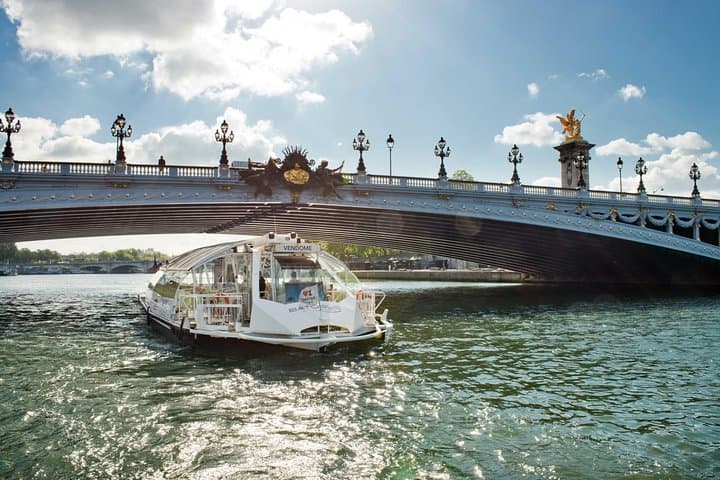 Paris Seine River Hop-On Hop-Off Sightseeing Cruise by Batobus