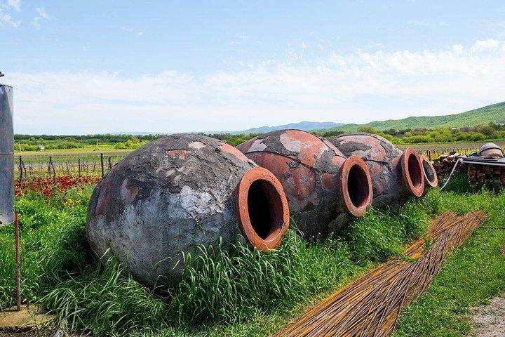 Viagem de um dia às Garedja Caves, Sighnaghi Visit Com degustação de vinhos orgânicos e almoço