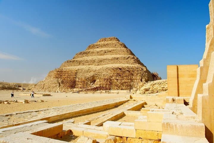 Tour to Giza pyramids Memphis Sakkara and Felucca on the Nile