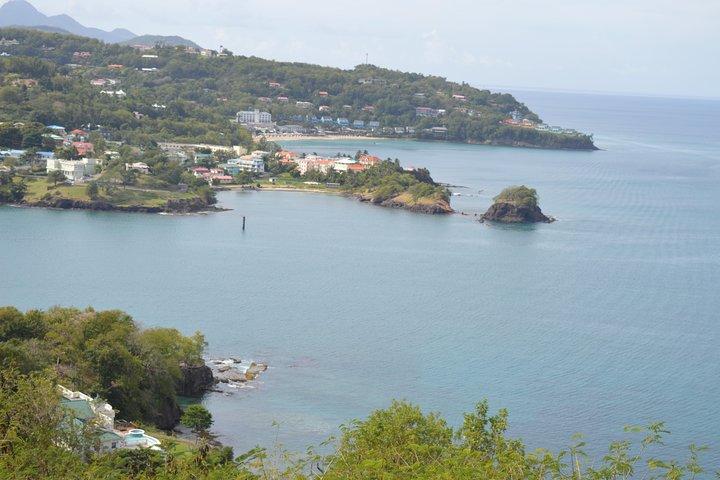 St Lucia panoramisch uitzicht