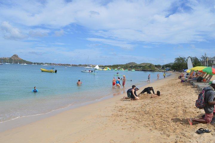 St Lucia panoramisch uitzicht